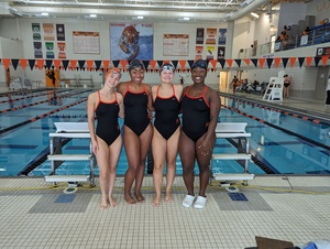 10-12 UHS Girls Swim and Dive - Senior Night